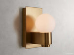 Casen Sculptural Globe Wall Sconce