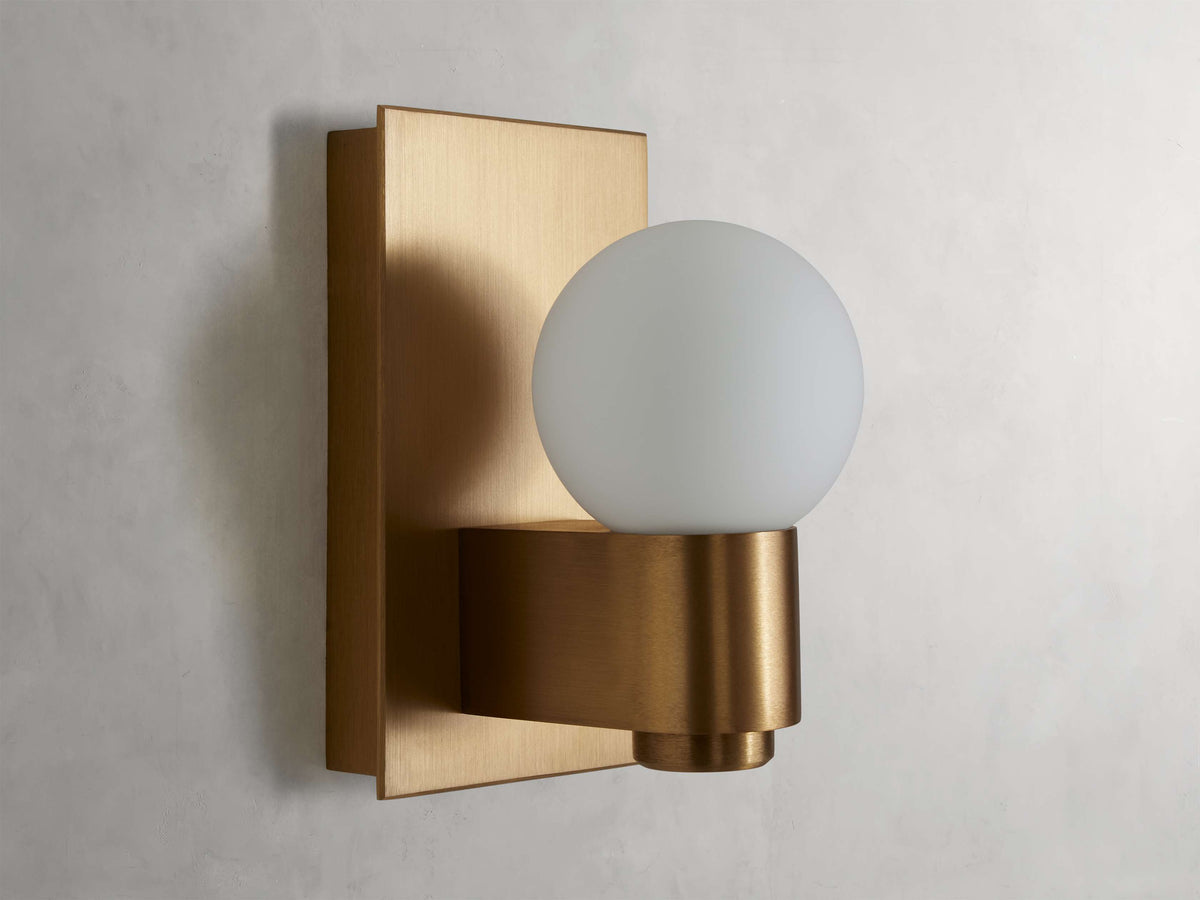 Casen Sculptural Globe Wall Sconce
