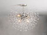 Dandelion Tufted Crystal Flush Mount