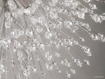 Dandelion Tufted Crystal Flush Mount