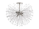 Dandelion Tufted Crystal Flush Mount