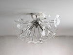 Lily Flower Intricate Flush Mount