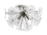 Lily Flower Intricate Flush Mount