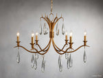 Celine Adorned Crystal Round Chandelier