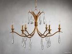 Celine Adorned Crystal Round Chandelier
