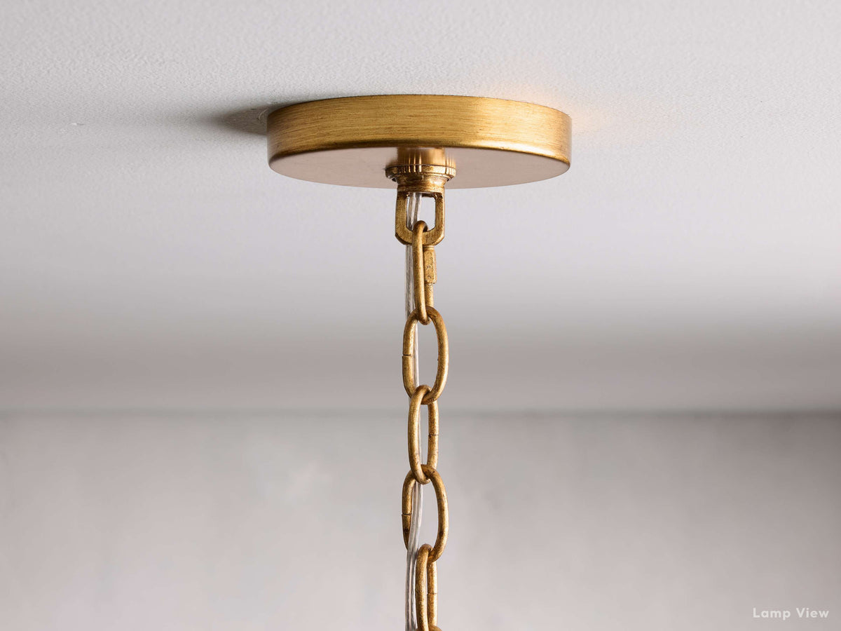 Celine Adorned Crystal Round Chandelier