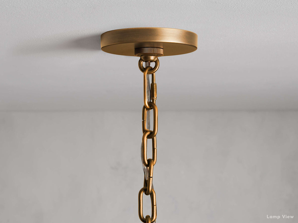 Celine Adorned Crystal Round Chandelier