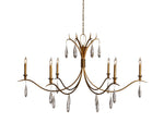 Celine Adorned Crystal Round Chandelier