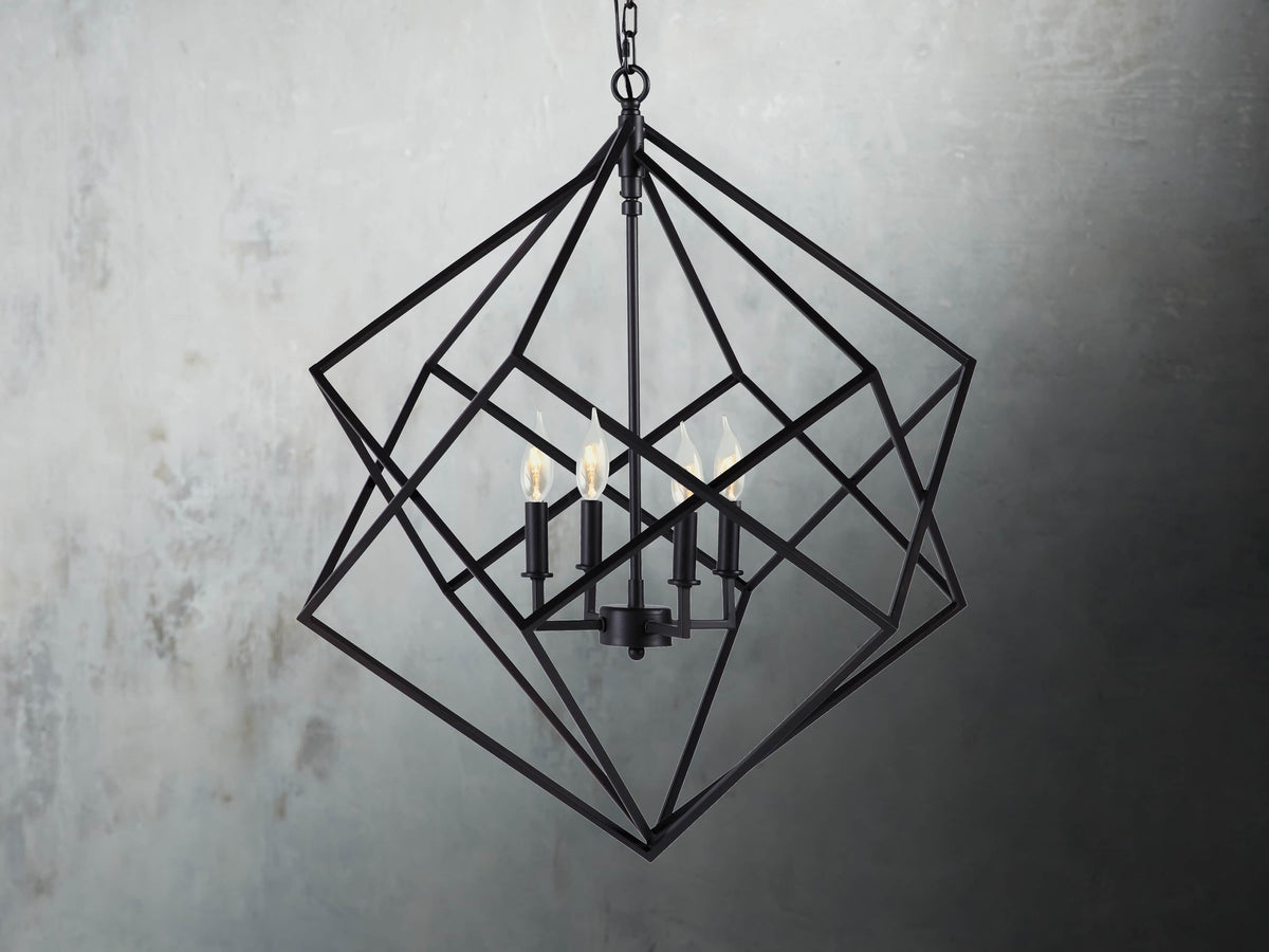 Geode Round Chandelier 30"