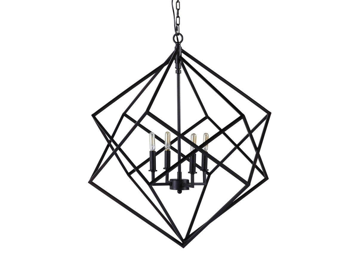 Geode Round Chandelier 30"