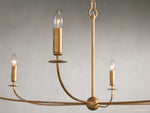 Arnett Bowed Profile Round Chandelier