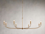 Arnett Bowed Profile Round Chandelier