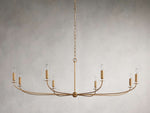 Arnett Bowed Profile Round Chandelier