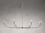 Arnett Bowed Profile Round Chandelier