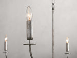 Arnett Bowed Profile Round Chandelier