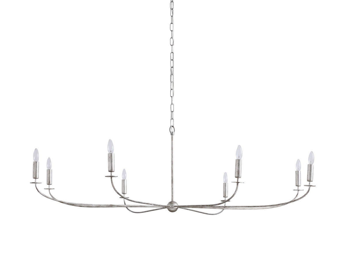 Arnett Bowed Profile Round Chandelier