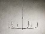 Arnett Bowed Profile Round Chandelier