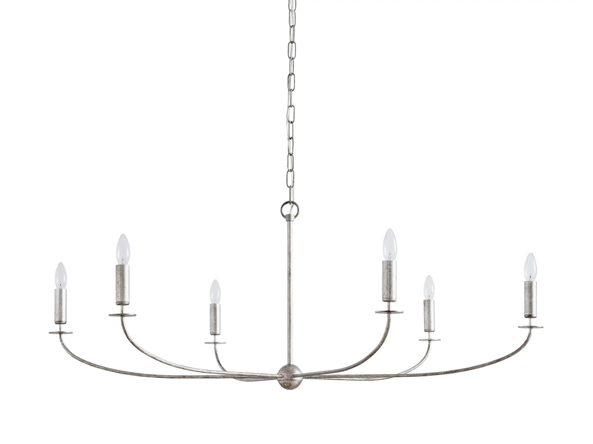 Arnett Bowed Profile Round Chandelier