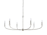 Arnett Bowed Profile Round Chandelier