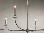 Arnett Bowed Profile Round Chandelier