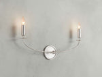 Arnett Bowed Profile Wall Sconce