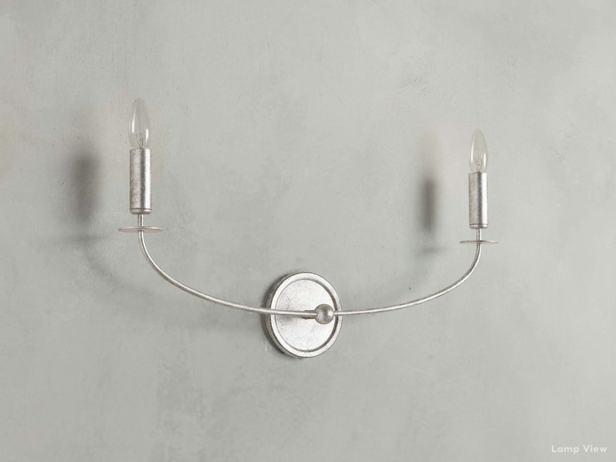 Arnett Bowed Profile Wall Sconce