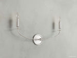 Arnett Bowed Profile Wall Sconce
