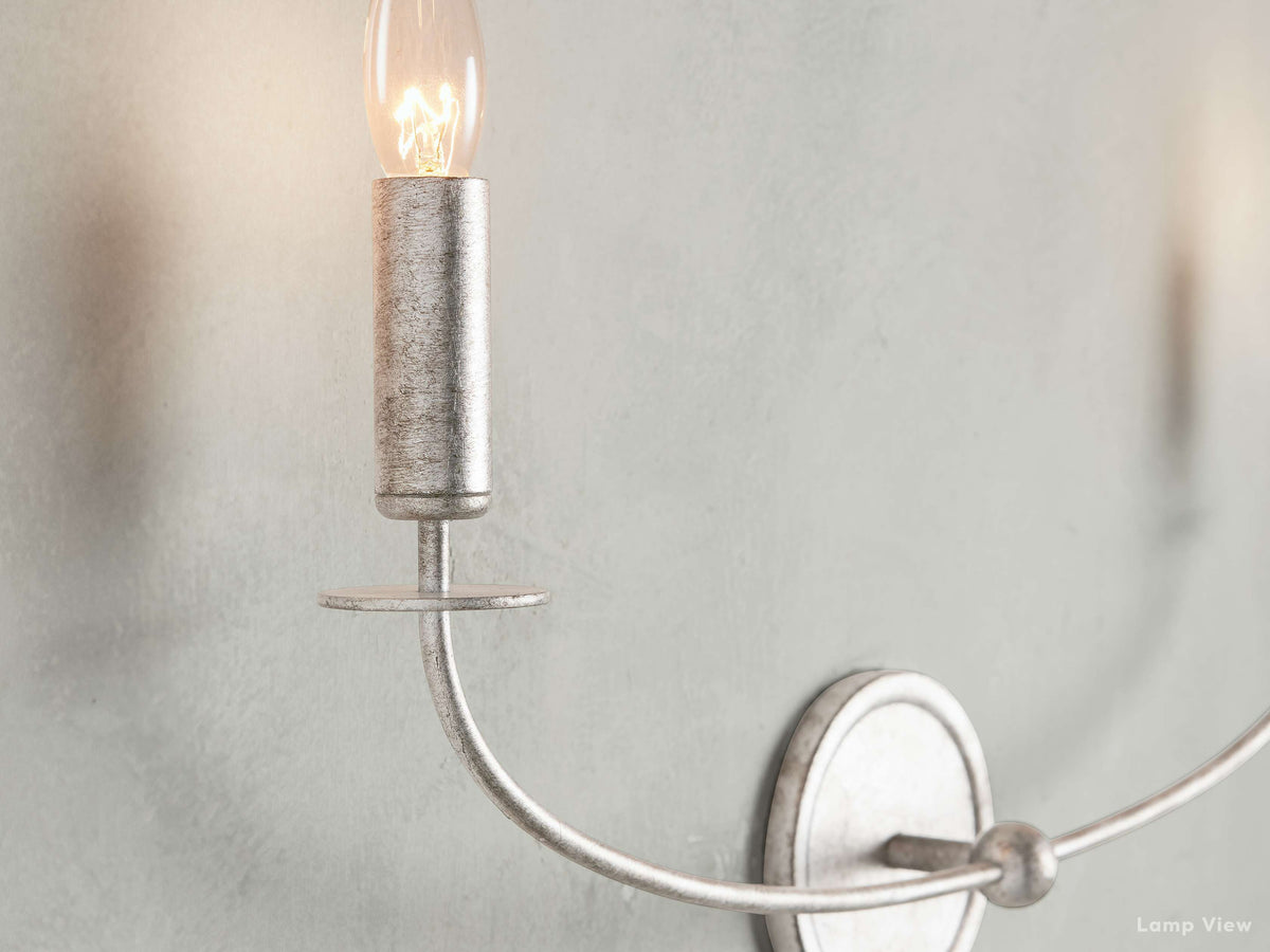 Arnett Bowed Profile Wall Sconce