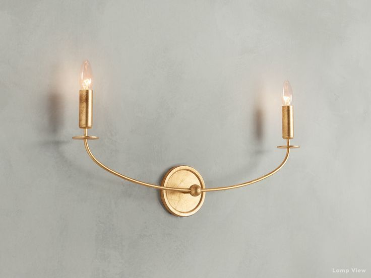 Arnett Bowed Profile Wall Sconce