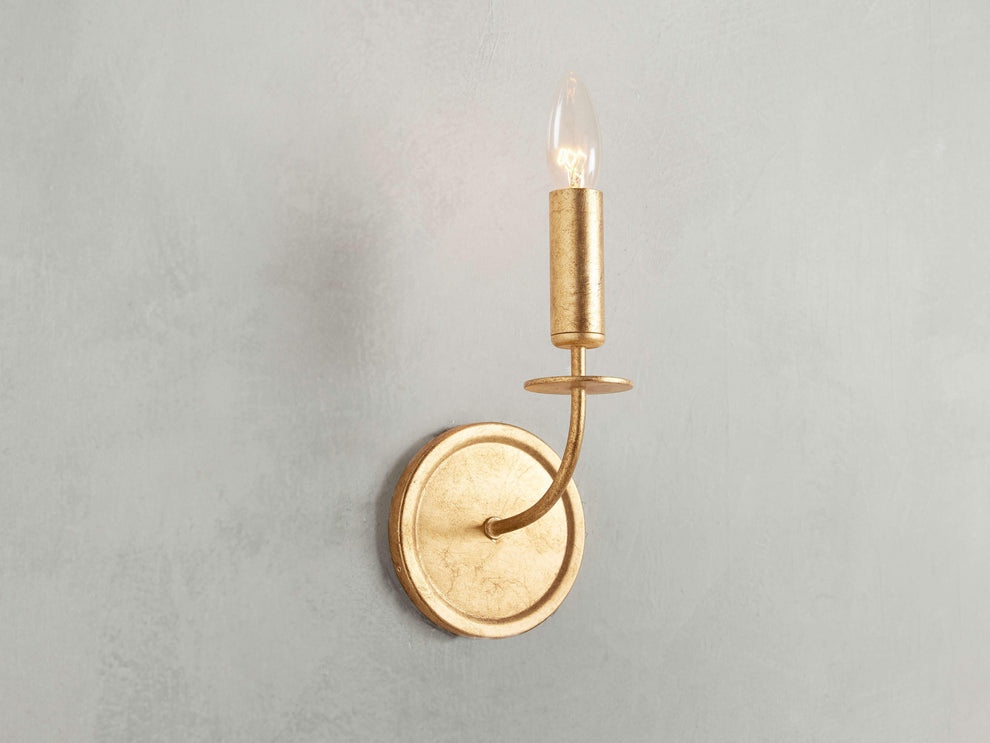 Arnett Bowed Profile Wall Sconce