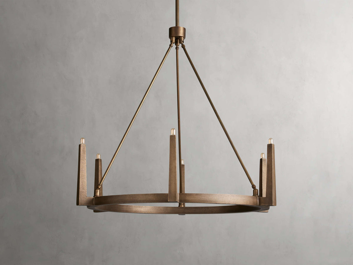 Emmet Heritage Crafted Round Chandelier