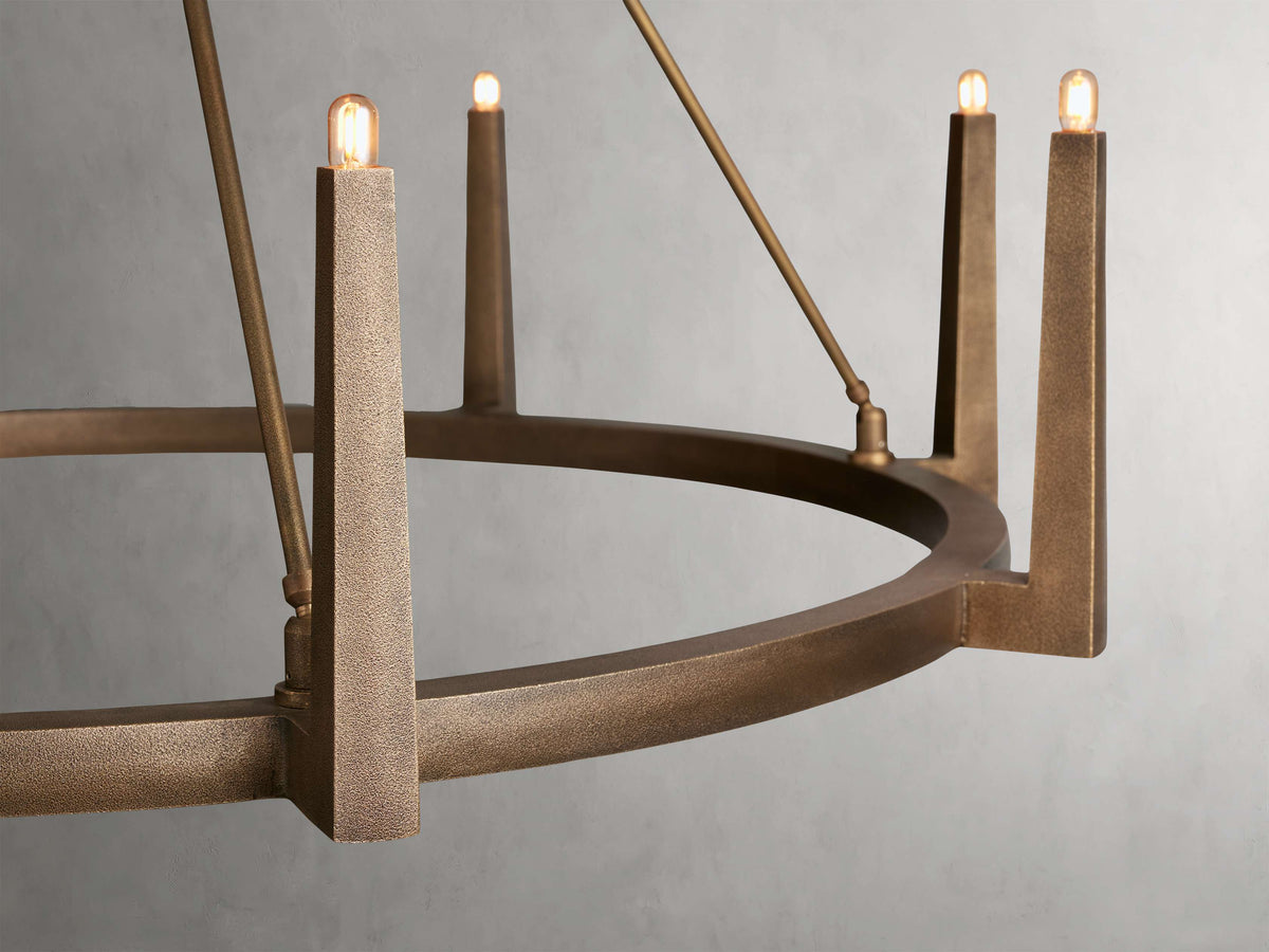 Emmet Heritage Crafted Round Chandelier
