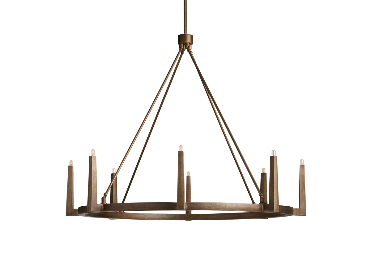 Emmet Heritage Crafted Round Chandelier