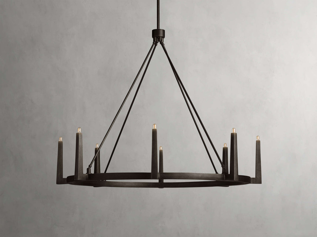 Emmet Heritage Crafted Round Chandelier