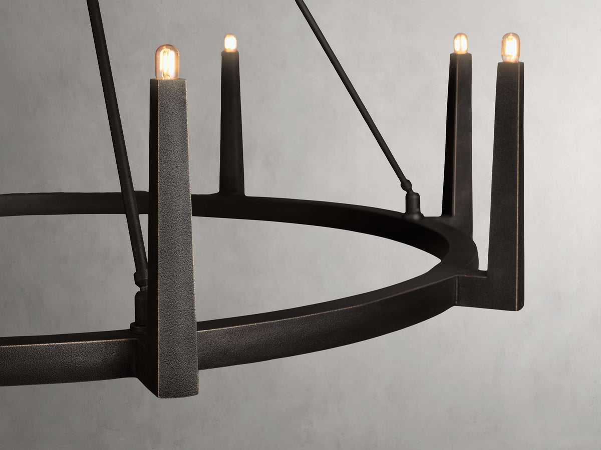 Emmet Heritage Crafted Round Chandelier