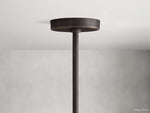 Emmet Antiqued Cross Round Chandelier