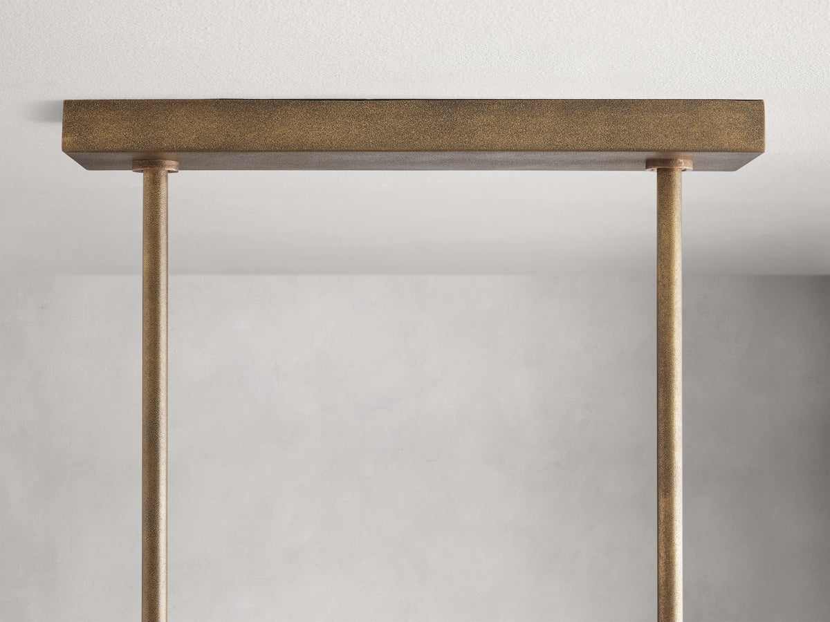 Emmet Heritage Crafted Linear Chandelier