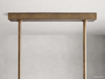 Emmet Antiqued Cross Linear Chandelier