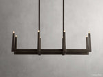 Emmet Antiqued Cross Linear Chandelier