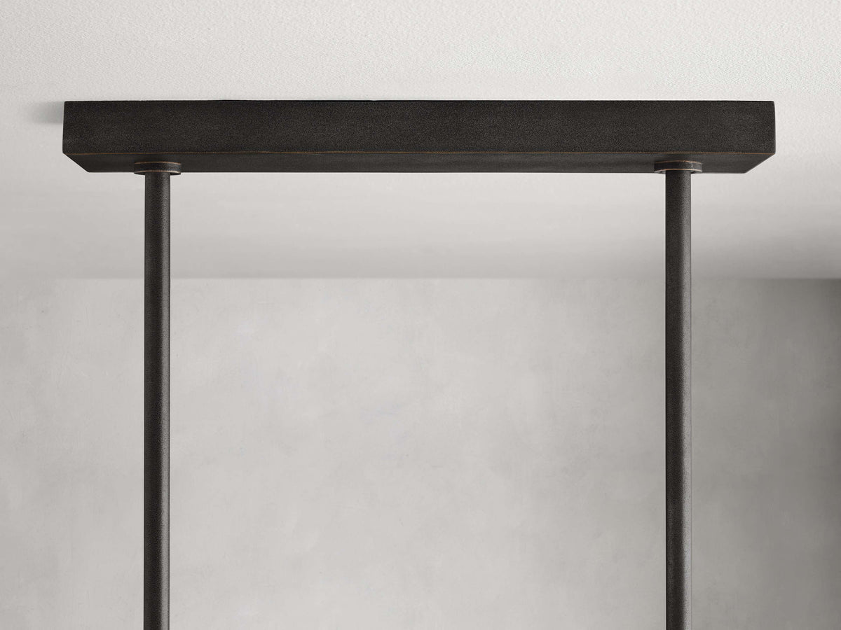 Emmet Heritage Crafted Linear Chandelier