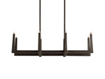 Emmet Antiqued Cross Linear Chandelier