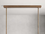 Emmet Antiqued Cross Linear Chandelier