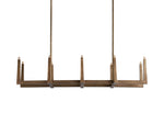 Emmet Heritage Crafted Linear Chandelier