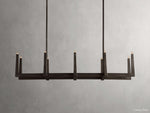 Emmet Antiqued Cross Linear Chandelier