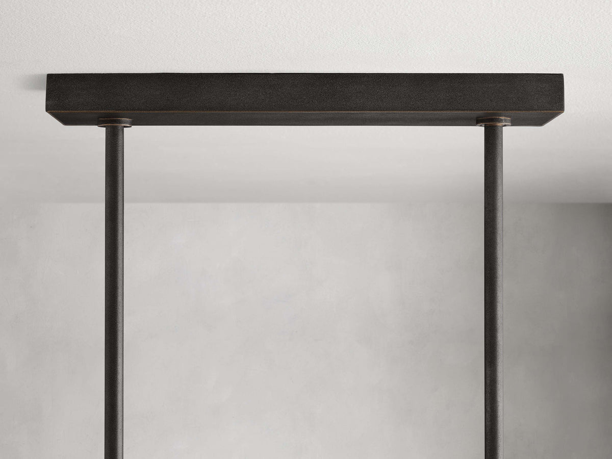 Emmet Heritage Crafted Linear Chandelier