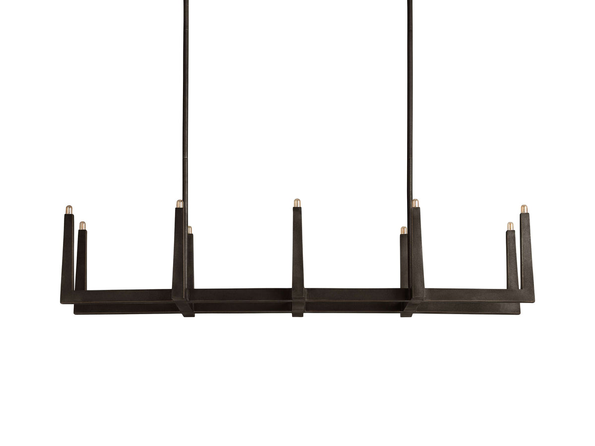 Emmet Heritage Crafted Linear Chandelier