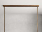 Emmet Antiqued Cross Linear Chandelier