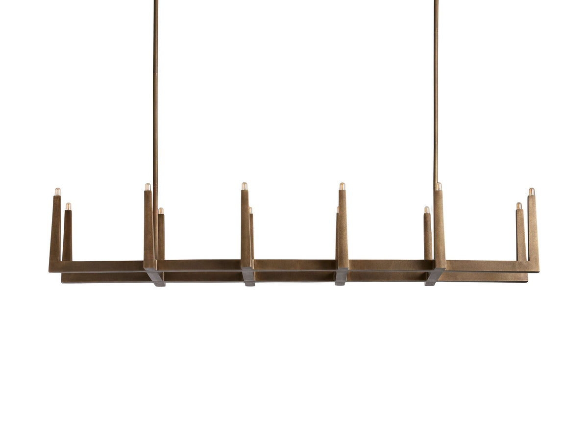 Emmet Heritage Crafted Linear Chandelier