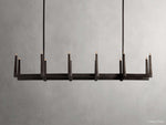 Emmet Antiqued Cross Linear Chandelier