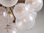 Mandoza Clustered Glass Round Chandelier
